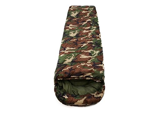 Image of IRIS Sleeping Bag Envelop 3 Season Ultra Light Portable Waterproof Comfort for Camping, Backpack & Outdoor