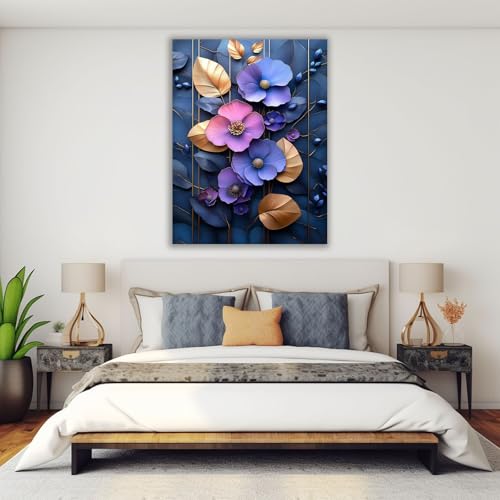 Tableau decoration murale moderne vintage pour embellir une chambre - 4