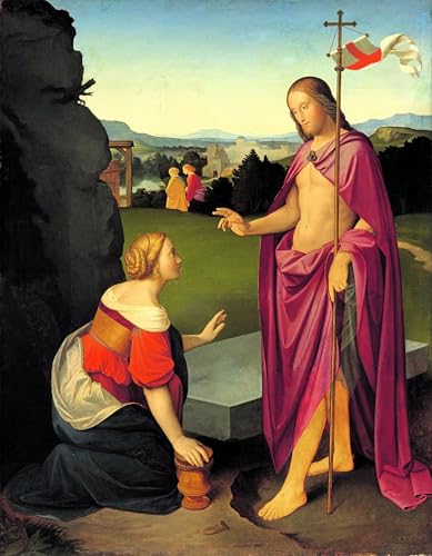 Art mural matin de pâques de friedrich overbeck pour créer un salon vintage et apaisant