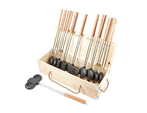 HAWOK Cast Iron Camp Pie Iron Jaffle iron set of