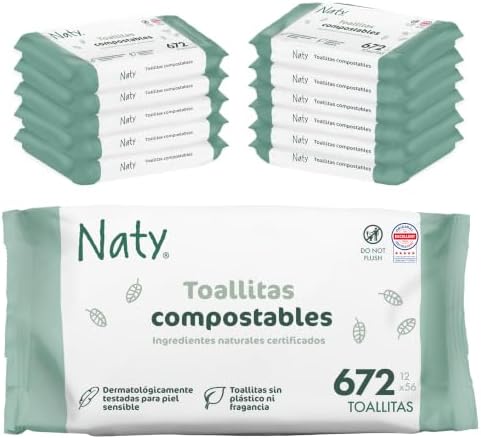 Toalhetes 100% Biodegradáveis
