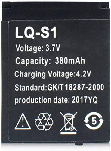 La mejor comparación de dz09 smartwatch los preferidos por los clientes. 39 KZNV Baterías de 3.7v 380mah para Reloj Inteligente Batería de Litio Recargable Duradera para Qw09 Dz09 W8 Smartwatch 1PCBattery-1 batería