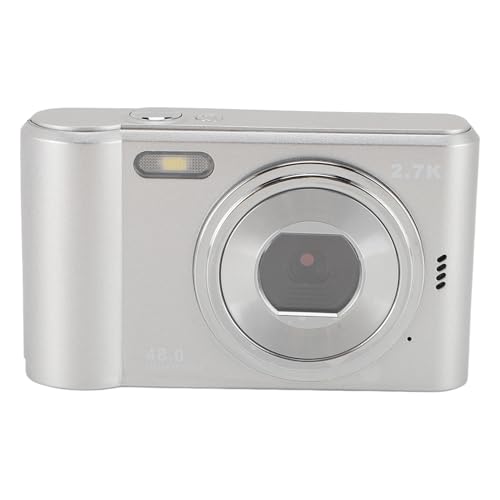 ARTOCT Cámara digital para adolescentes y niños, 2.7 K, 48 MP, HD, pantalla a color de 2.4 pulgadas, zoom digital 8X, cámara compacta para fotografía y video