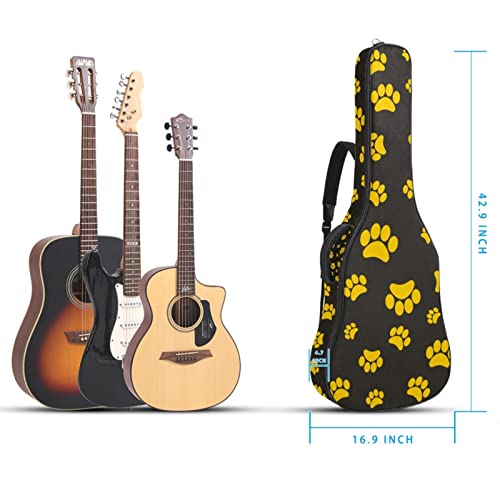 Hondank Housse de transport étanche pour guitare avec bandoulière réglable Motif chats assis Marron, Multicolore 09, 42… - Les Beatles, Paul McCartney, John Lennon, RIngo Starr, George Harrison Hondank Housse de transport étanche pour guitare avec bandoulière réglable Motif chats assis Marron, Multicolore 09, 42… – Image 6