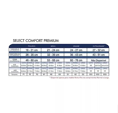 Meia Panturrilha 3/4 com 20-30 mmHg com Ponteira Fechada, Natural, G3, Sigvaris