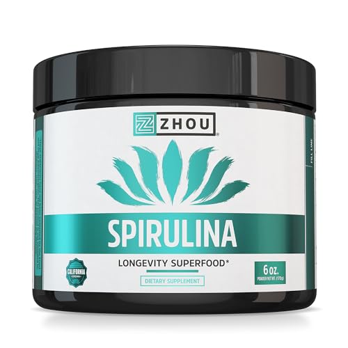 Zhou Nutrition Spirulina Powder Zhou Nutrition Spirulina Powder