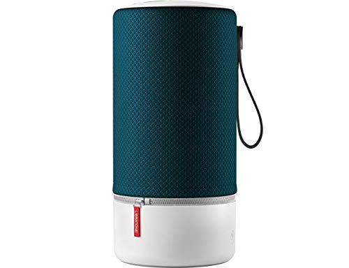 Libratone Zipp WiFi Bluetooth Smart Speaker, 360Â° Loud Stereo Sound with Dual Mic Build-in, 15W Woofer Deep Bass, 12 Hour Playtime, Airplay2 and Spotify Connect, Compatible with Alexa(Atlantic Deep)