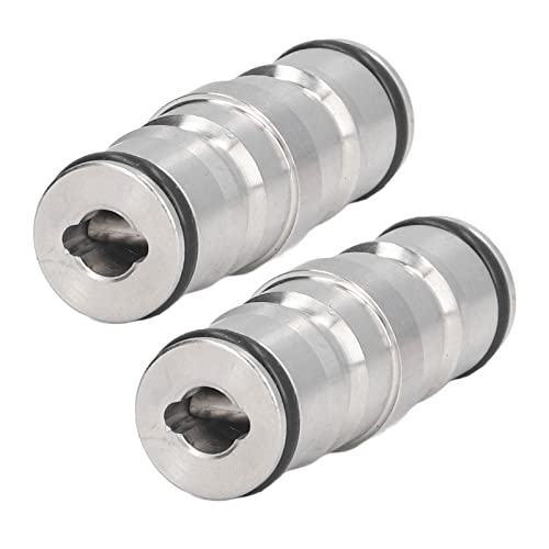 Qcwwy Ball Lock Post Connector, Homebrew Keg Ball Lock Quick Disconnect Jumper Post Double Ended Corny Ball Lock Post, Schnellmontage-Bieranschluss mit Bierschlauch