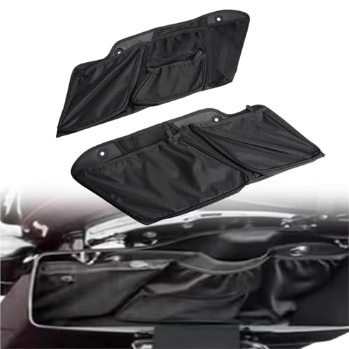 Sacoche de selle rigide moto pour Harley Touring Road King Electra FLHX 14-21