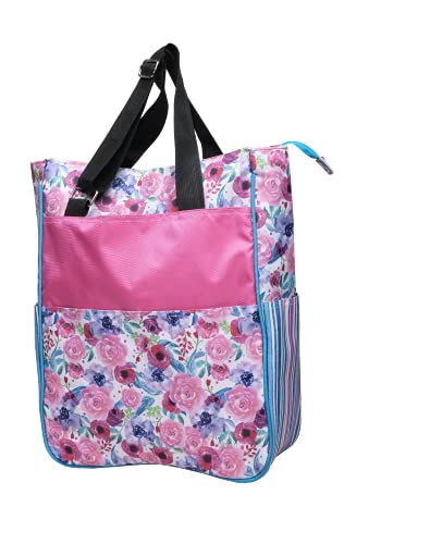 Gran Tote Glove It con 6 bolsillos, sofisticado bolso de tenis para mujer