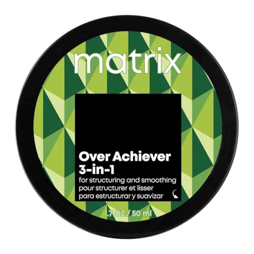 Matrix Over Achiever 3-In-1 Cream Paste Wax, Styling Product for Structuring And Smoothing Hair, Easy Reworkable Hold, 50ml
