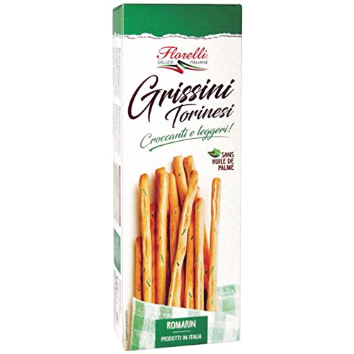 Florelli Gressins Torinesi con rosmarino, 125 g