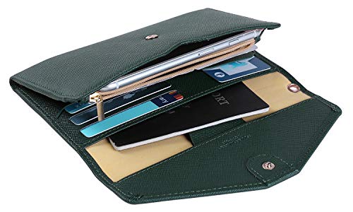ZOPPEN Passport Holder Travel Wallet (Ver.5) for Women Rfid Blocking Multi-purpose Passport Cover Case Document… - Image 5