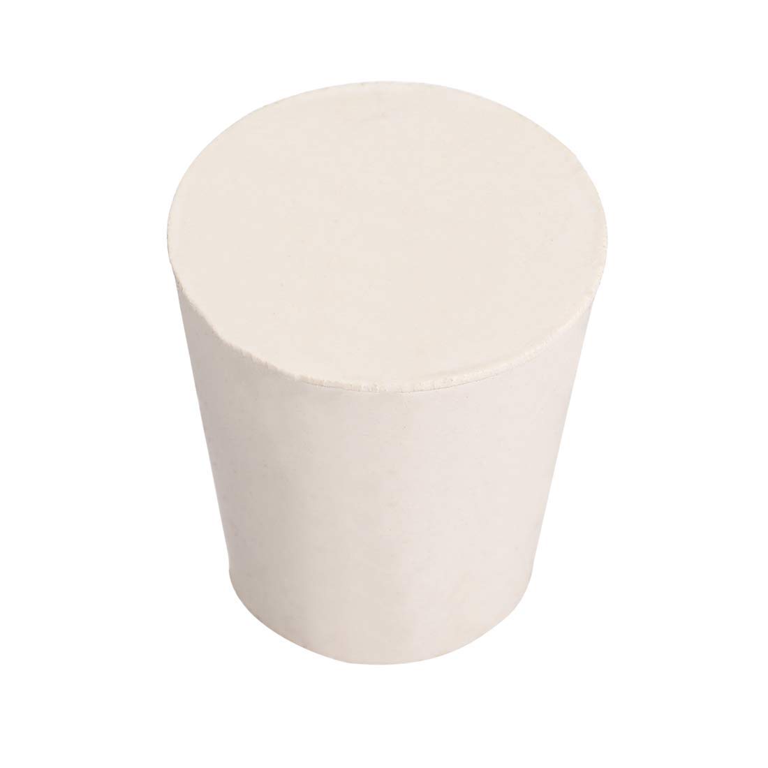 Tappi Di Gomma Per Laboratorio – Confezione 5 Pezzi – N.10 52x43x32 Mm – Bianco