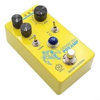 Pédale d’effets de guitare, pédale d’effet de distorsion, préampli d’overdrive de distorsion, pédale d’effets de guitare électrique à 4 modes - Les Beatles, Paul McCartney, John Lennon, RIngo Starr, George Harrison