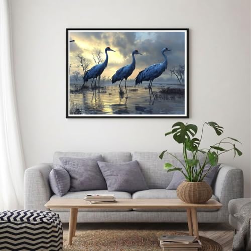 Kit complet diamond painting oiseau idee cadeau loisir creatif 5D - 7