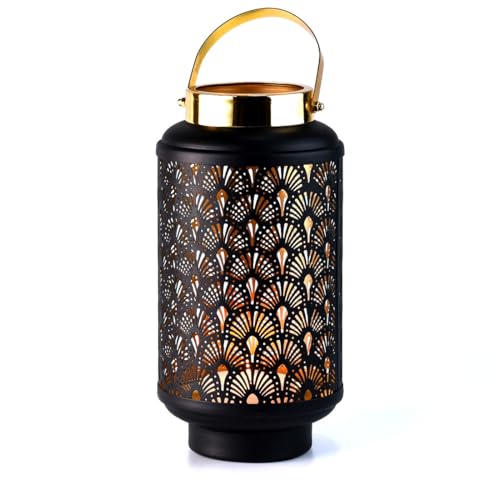 Marrakech - Farolillo oriental (30 cm, para exteriores, pequeño como decoración)