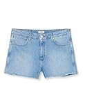 Vaqueros cortos para mujer Wrangler Boyfriend Short Pantalones Cortos, Azul (Dancing Days 016), 38 (Talla del Fabricante: Medium) para Mujer
