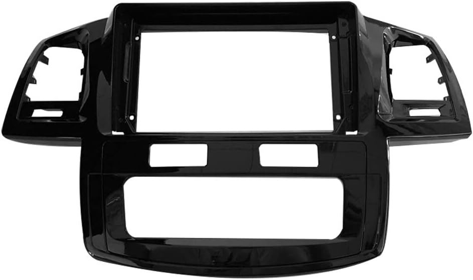 2DIN Car Radio Audio Fascia Frame Adapter For Toyota Hilux VIGO 9 Big Screen 2Din CD/DVD Plate Panel Dash Mount Kit Radio Kit (Color Name : Only Frame A)