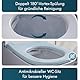 BERNSTEIN® DUSCH-WC Basic 1104 in Weiß - Spülrandloses Dusch-WC rund - Komplettanlage