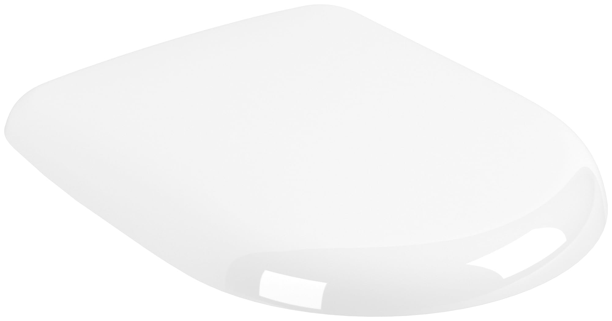 Villeroy & Boch Antao WC-Sitz, D-Form – Weiß Alpin, glänzend | Mit Absenkautomatik, abnehmbar, aus bruchsicherem Duroplast, Original Ersatzteil, 8M67S1R1