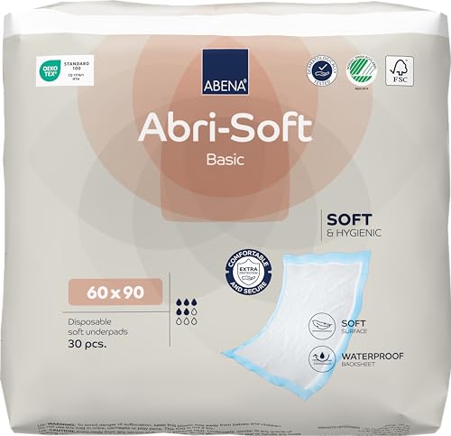 Image of Abena Abri-Soft Basic Blue 60 x 90 cm 1400 ml by Abena