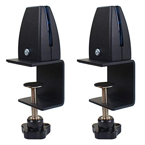 Creechwa Deflector de Aislamiento de Pantalla de recepción, Pantalla de protección de contadores con Hacha de Transferencia,Divisor de Escritorio antipulverización (2 Clips de Pantalla C-Afilados)