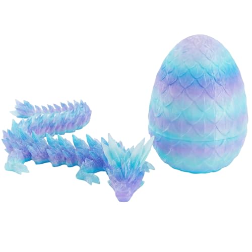 Dragon Egg 3D Dragon Articulated Toys Removable Mystery Fidget Toy Home Office Decor Executive Desk Easter Toys Glow in The Dark Eggs Dragons