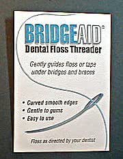 Bridgeaid Dental Floss Threader - 10 threaders by BridgeAid : Amazon.co ...
