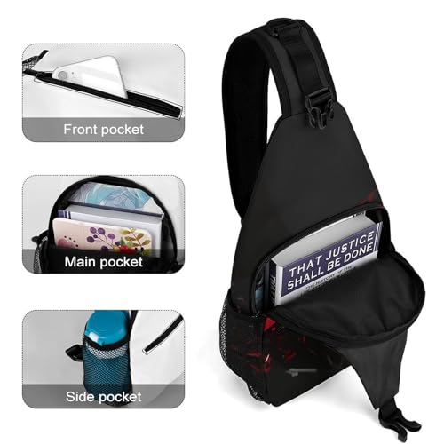 Mochila cruzada deportiva para viaje y senderismo miniatura 4