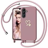 Compatibilité : Cet étui de téléphone portable à la mode nouvellement amélioré avec motif d'amour est destiné au Samsung Galaxy A17, des découpes précises pour tous les boutons et ports. non compatible avec d'autres versions de téléphones portables, veuillez confirmer soigneusement avant d'acheter