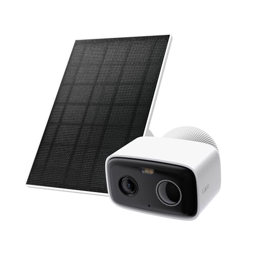 Tapo(タポ) 防犯カメラ 屋外 ソーラー 監視カメラ ソーラー給電...