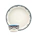 Euro Ceramica Zanzibar Chip and Dip Bowl, 2 Piece Set, Multicolor, 24 ounces