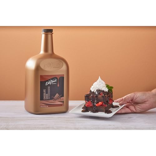 Image of DaVinci Gourmet Chocolate Sauce, 128 Fluid Ounces (Pack of 1)