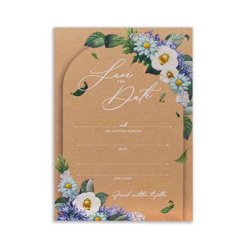 Summer-Ray 24pcs Save the Date Wedding Announcement...