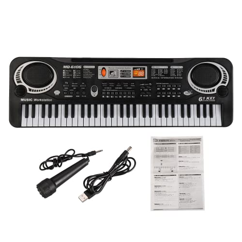 Clavier de piano pour enfants, clavier électronique multifonction à 61 touches, piano électronique portable avec câble… - Les Beatles, Paul McCartney, John Lennon, RIngo Starr, George Harrison Clavier de piano pour enfants, clavier électronique multifonction à 61 touches, piano électronique portable avec câble…