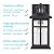 Motion Sensor Porch Lights Outdoor Waterproof,Dusk to Dawn Outdoor Wall Sconce Light Fixtures,Anti-Rust Exterior Lighting Fixtures Wall Mount for Patio,Front Door,Yard,Garage,Matte Black,2 Pack
