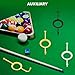 KCMOSGI 6-Pack Precision Pool Shot Aiming Aid, Billiards Aiming Aid, Cue Shot Aiming Aid for 2-1/4