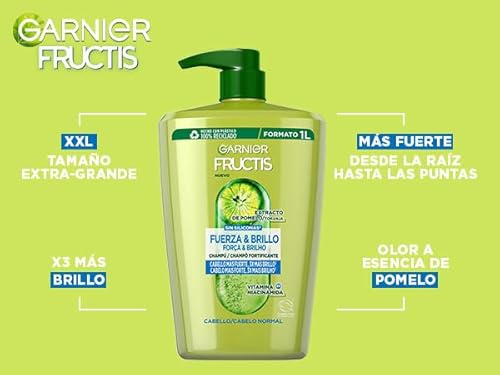 Shampooing Fructis Force & Brillance 1000 ml - vue 5
