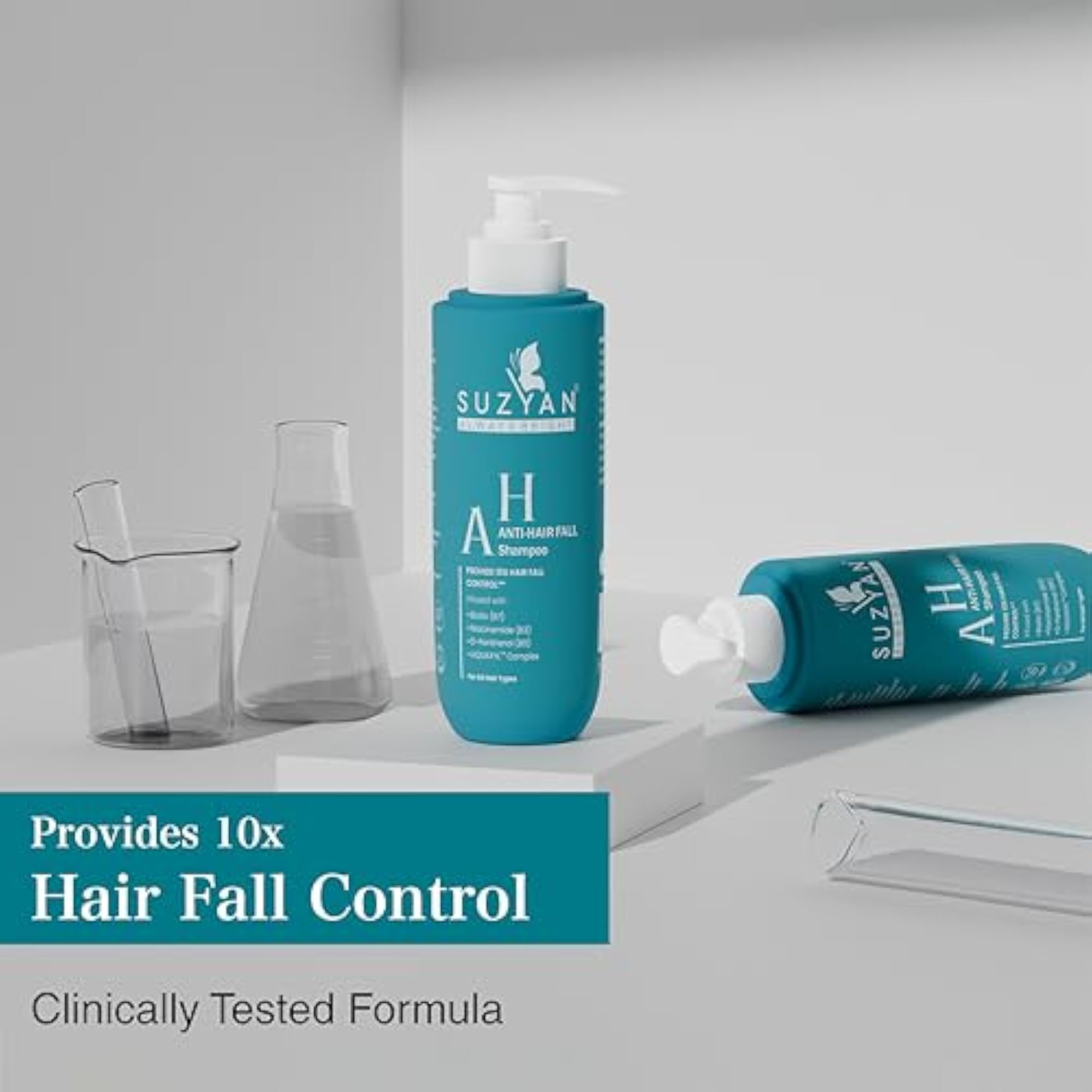 Hair Fall Control & Growth Combo: Shampoo + Regrowth Serum