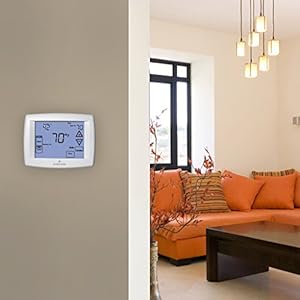 Emerson 1F95-1291 7-Day Touchscreen Thermostat with Humidity Control Emerson 1F95 1291 7 Day Touchscreen Thermostat with Humidity Control