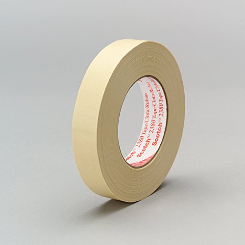 Image of 3M 05876 Performance Masking Tape 2380, 6 inch x 60 yd. 7.2 mil, Rubber, Tan