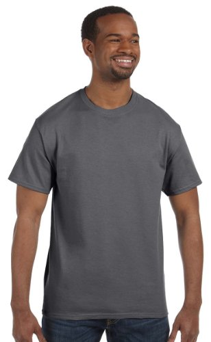 T-shirt Gildan coton lourd 5XL gris gravier