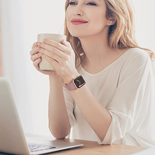 Adepoy-4-Pack-Strap-Compatible-for-Apple-Watch-Strap-41mm-40mm-38mm-Soft-Silicone-Snap-Buckle-Design-Replacement-Sport-Band-for-iWatch-Series-8-Ultra-SE-7-6-5-4-3-2-1