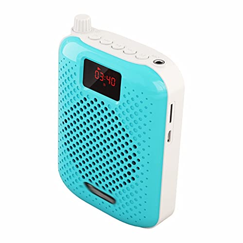Megáfono con Micrófono de Cable y Batería Recargable Pack Triple de Altavoces Portátiles