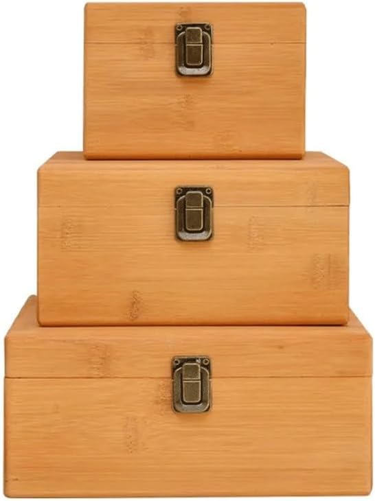 Box Wooden Storage Box Household Flip Solid Wood Gift Box Handcraft Large Capacity