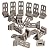 VersaFloor, Pro Flooring Installation Kit with VersaBlock Tapping Block and MultiSpacers Versatile Expansion Spacers for Wood, Laminate, Vinyl & Click Tile