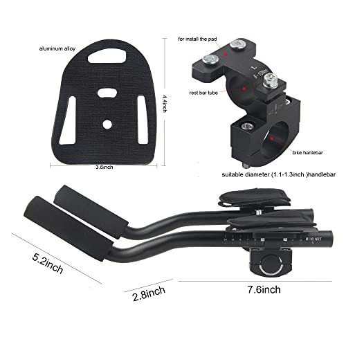 Rutveing R23 Bike Aero Bar, Aluminum Alloy Aero Bars thumb #1