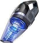 Handheld Vacuum Cleaner, Powerful Suction Portable Lightweight Hand Held Vacuum Cordless with 25-30Mins Long Runtime Rechargeable Battery Quick Charge for Home, Car, Carpet Stairs, Pet Hair Cleaning