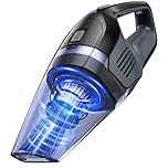 Handheld Vacuum Cleaner, Powerful Suction Portable Lightweight Hand Held Vacuum Cordless with 25-30Mins Long Runtime Rechargeable Battery Quick Charge for Home, Car, Carpet Stairs, Pet Hair Cleaning